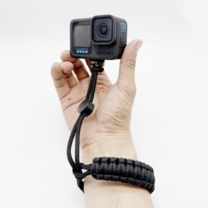 For Gopro 13 12 Accessories wrist strap Anti-Lost weave Rope+1/4 Screw Hand Strap For Insta360 X5 X4 X3 X2 1/4 hole selfie stick