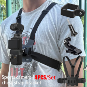 Pocket 3 Chest Harness Mount Strap Accessories Expansion Adapter Fixed Frame Bracket For DJI OSMO Pocket 3 Action Camera