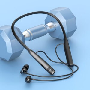 Y10 Bluetooth Neckband Earphone LED Display Wireless Headset V6.0 Noise Cancelling Headphones Earbudse Stereo for IOS Android Laptop