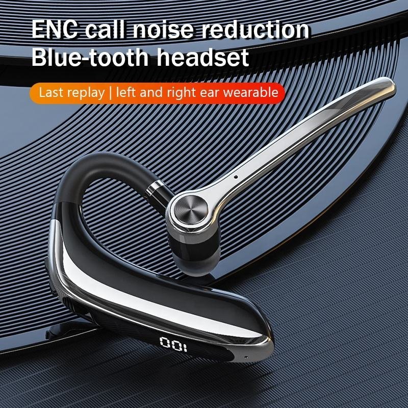 M80A Single Ear Wireless Business Headset - Bluetooth 5.3 Earpiece with ENC Noise Cancelling Mic & Smart One-to-Two Connectivity - Image 7