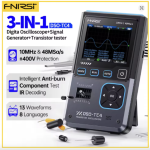 Digital Signal Oscilloscope Transistor tester Signal Generator 3 In One 10Mhz DSO TC-4