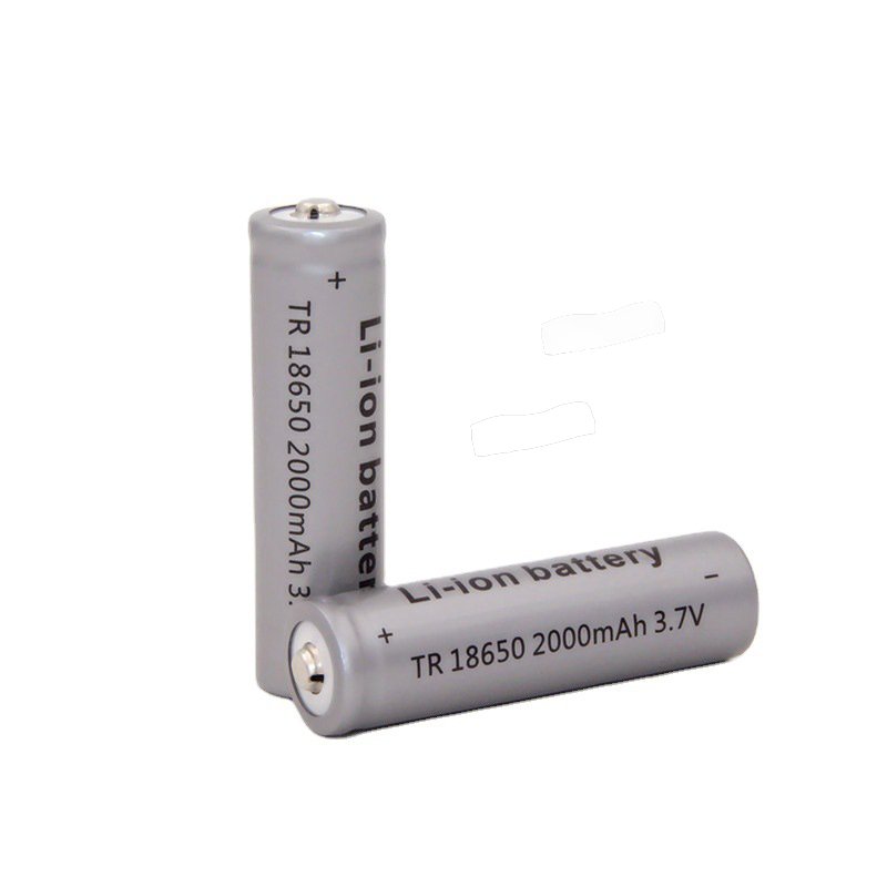 18650 2000mAh 3.7V Rechargeable Li-ion Battery – High-Capacity Lithium-Ion Cell for Torch Light, Mini Fan, and Power Bank